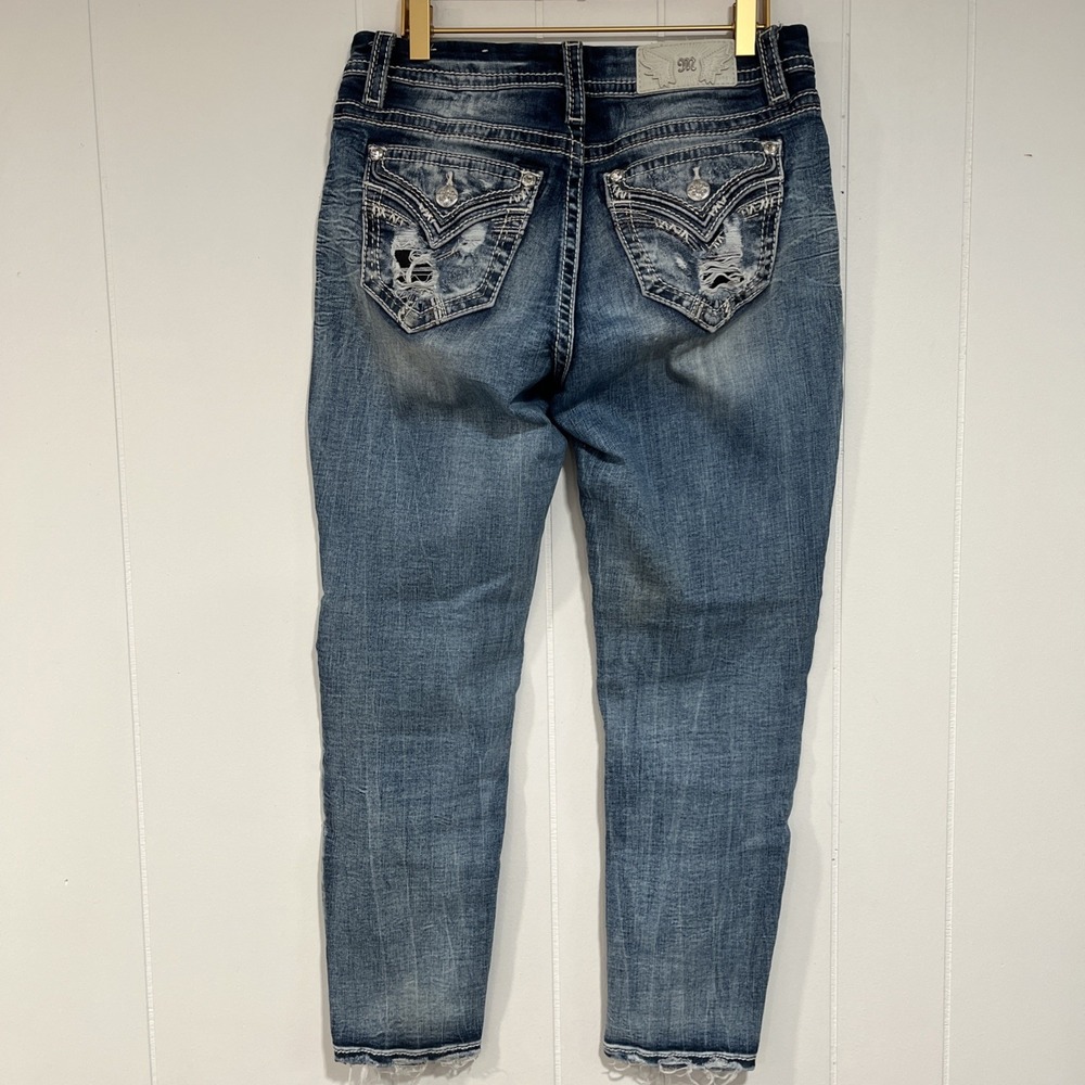 Miss Me Jeans women's Curvy Ankle Skinny 30/25